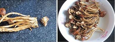 幹鍋茶樹菇香乾的做法 步骤2