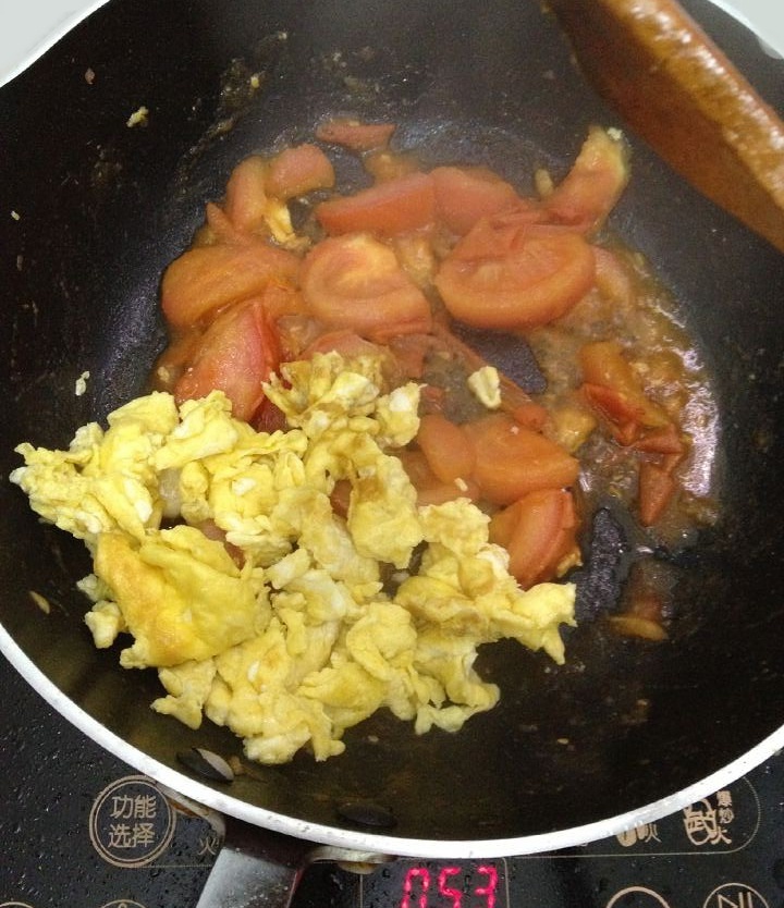 超級入味好吃的番茄雞蛋麪的做法 步骤5
