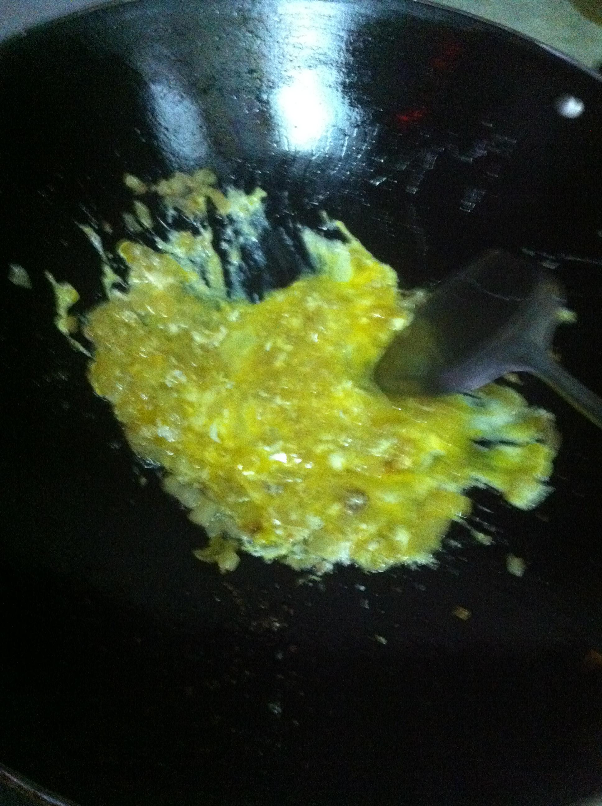 鹹菜蛋炒飯的做法 步骤5