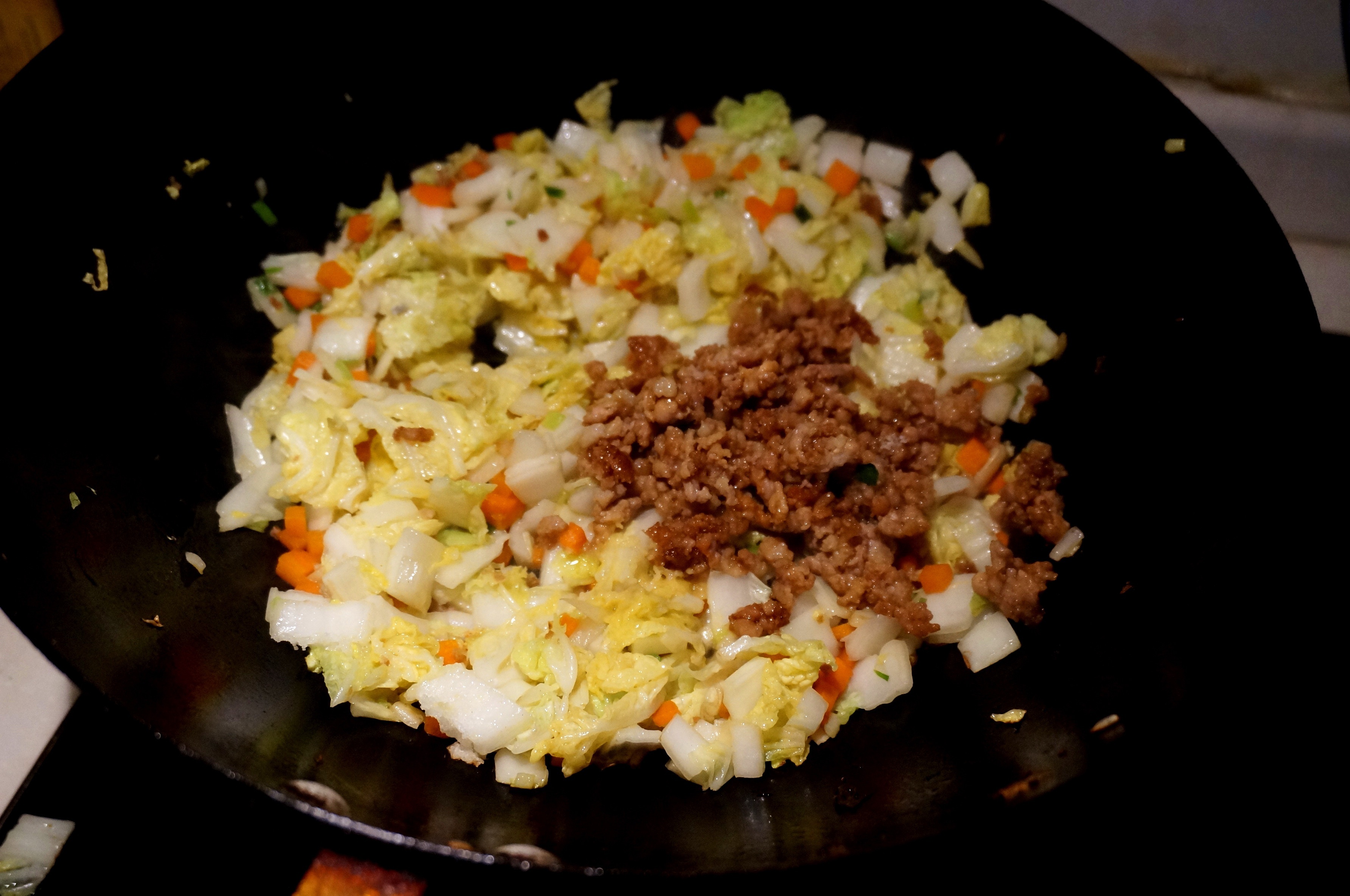 下飯菜-肉末白菜的做法 步骤5