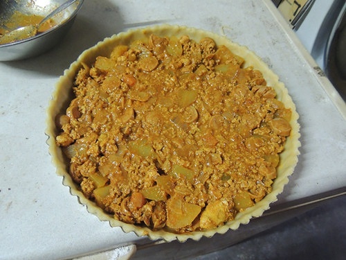 咖哩雞肉鹹派·Curry Chicken Pie的做法 步骤19