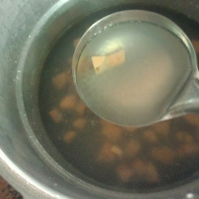 番薯西米椰汁糖水的做法 步骤3