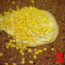 小麥胚芽玉米麪包的做法 步骤3