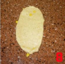 小麥胚芽玉米麪包的做法 步骤8