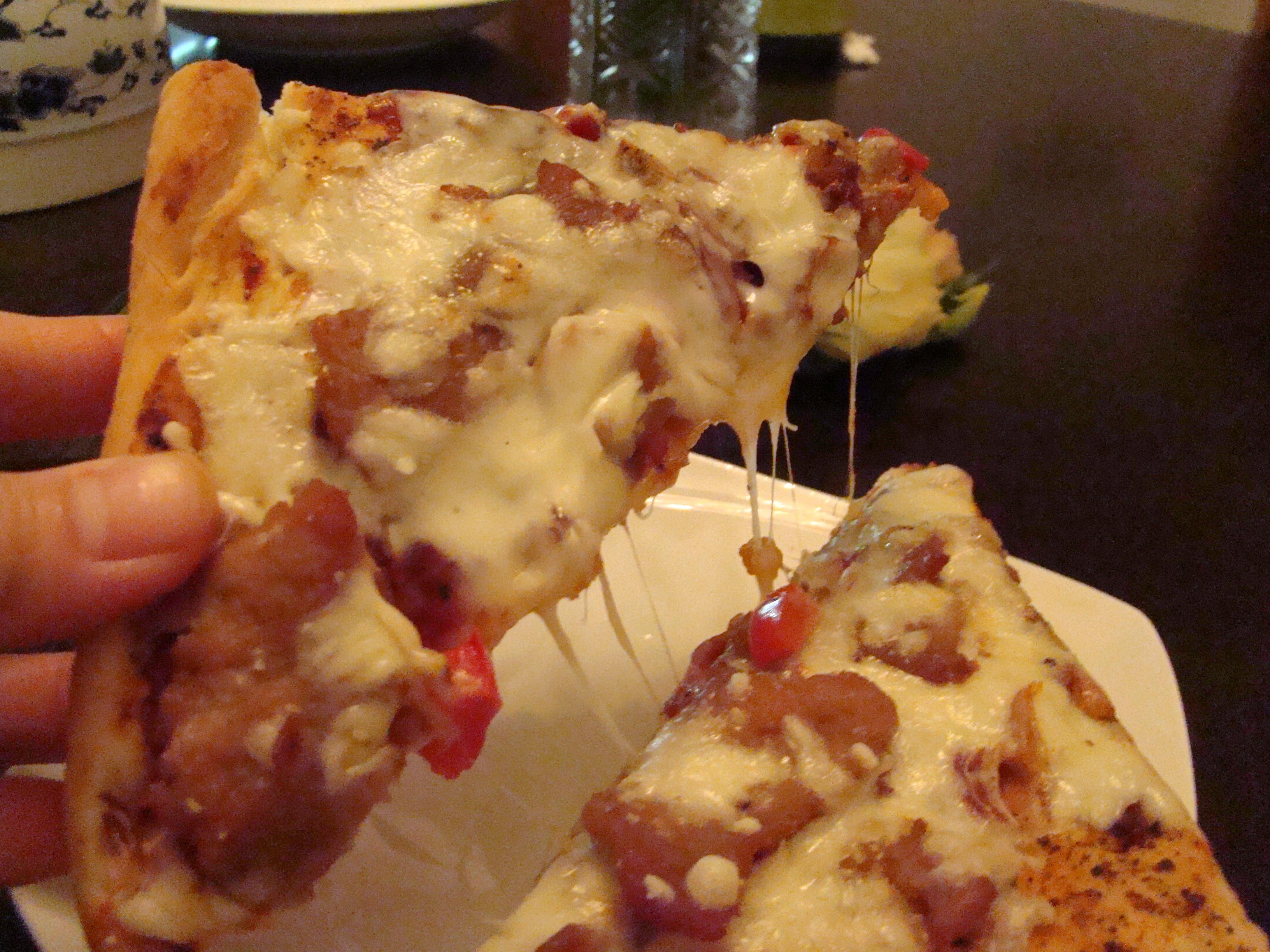 隨心所欲做披薩之------黑椒豬肉披薩的做法 步骤7