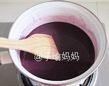 蜂蜜桂花紫薯凍的做法 步骤2