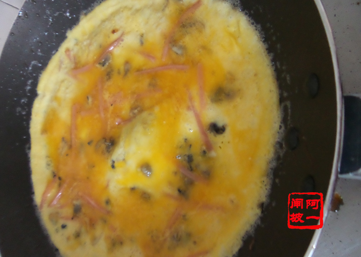 蠔豉（牡蠣）煎蛋的做法 步骤5