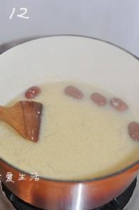 小米紅棗燕窩粥的做法 步骤12