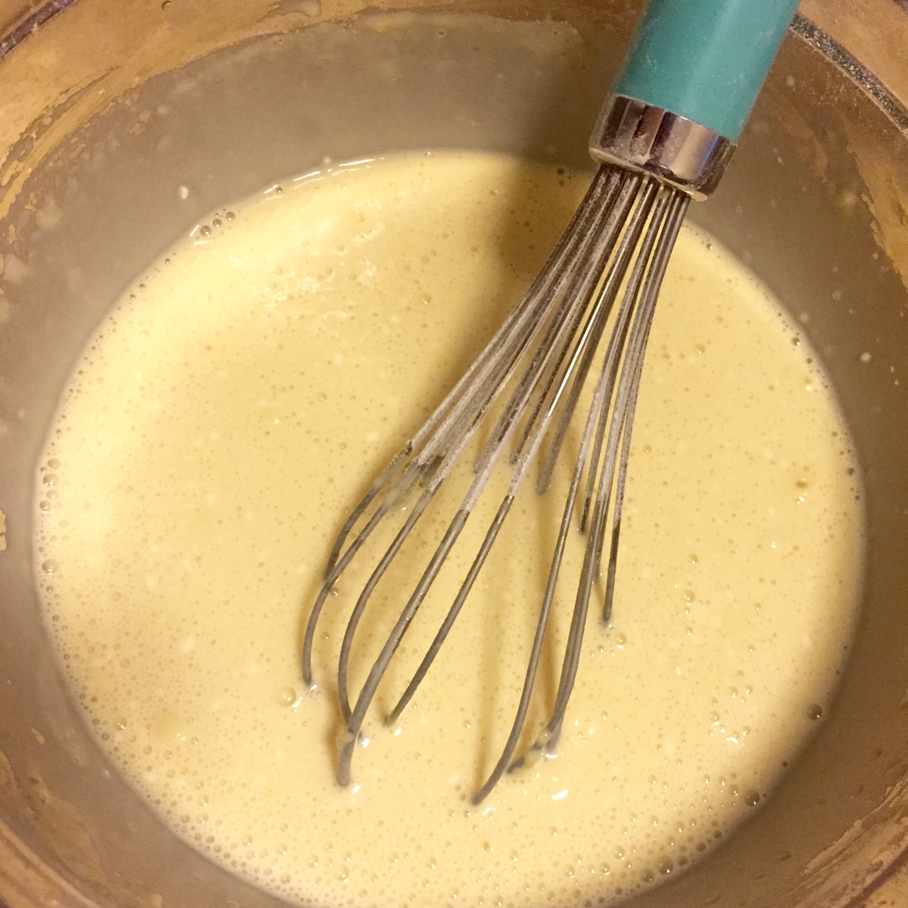 黃豆粉豆乳千層蛋糕的做法 步骤1