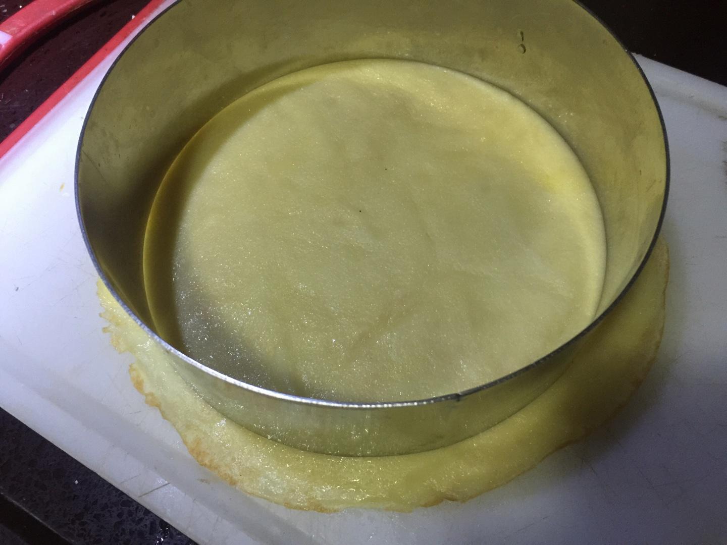 芒果千層蛋糕，100%成功告別煎皮無能的做法 步骤5