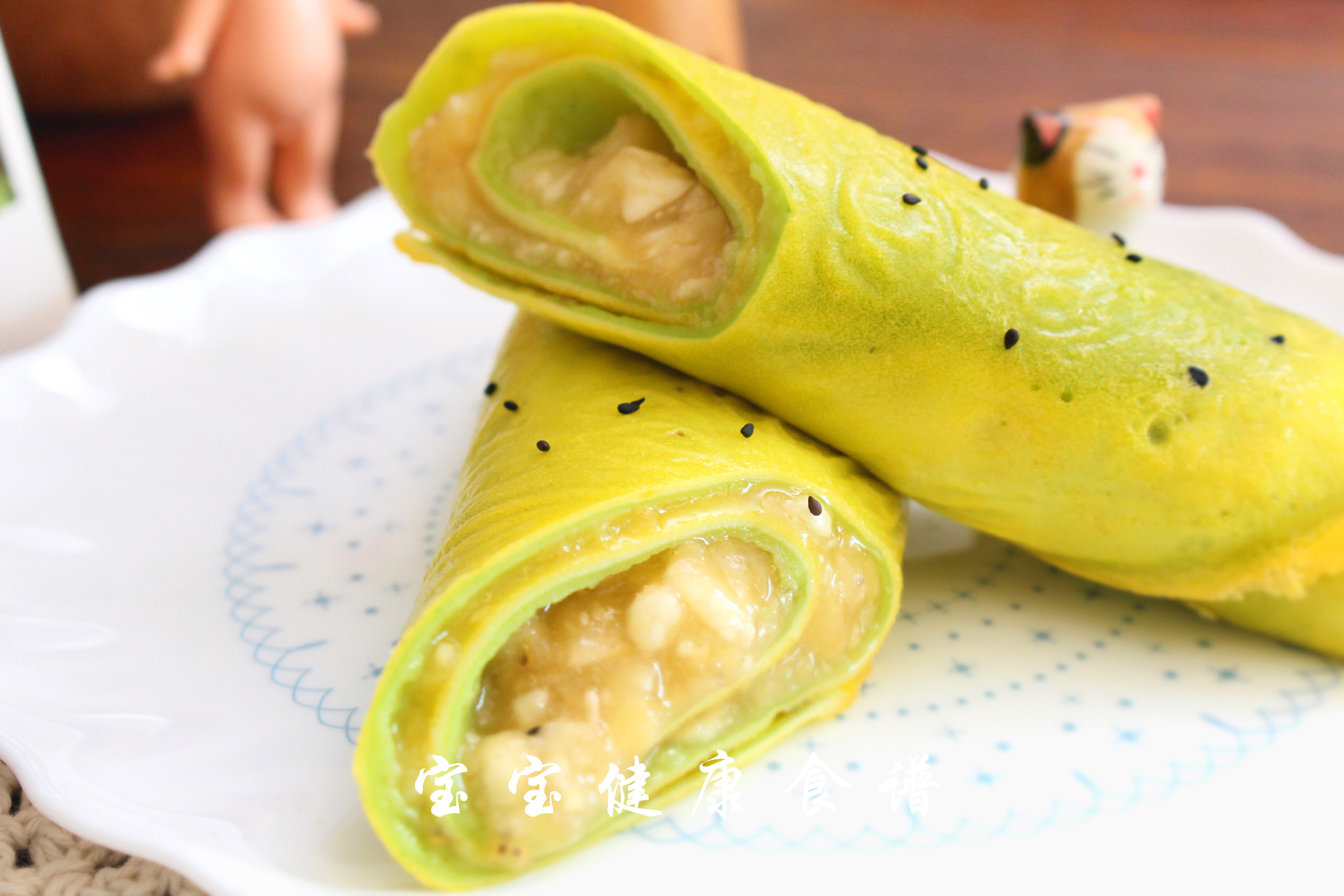 黃瓜香蕉餅 寶寶健康食譜的做法 步骤12
