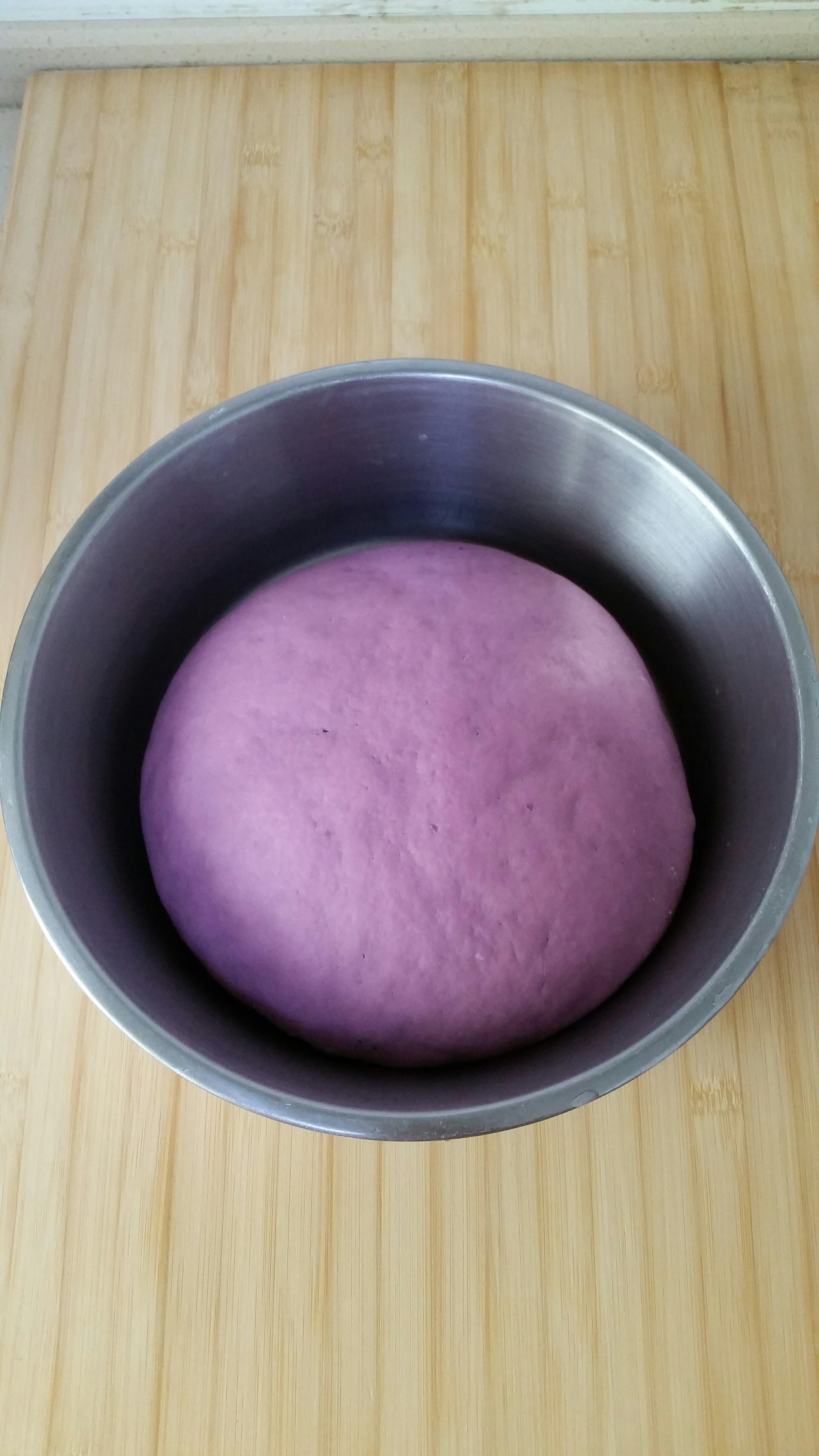 紫薯玫瑰花饅頭的做法 步骤16