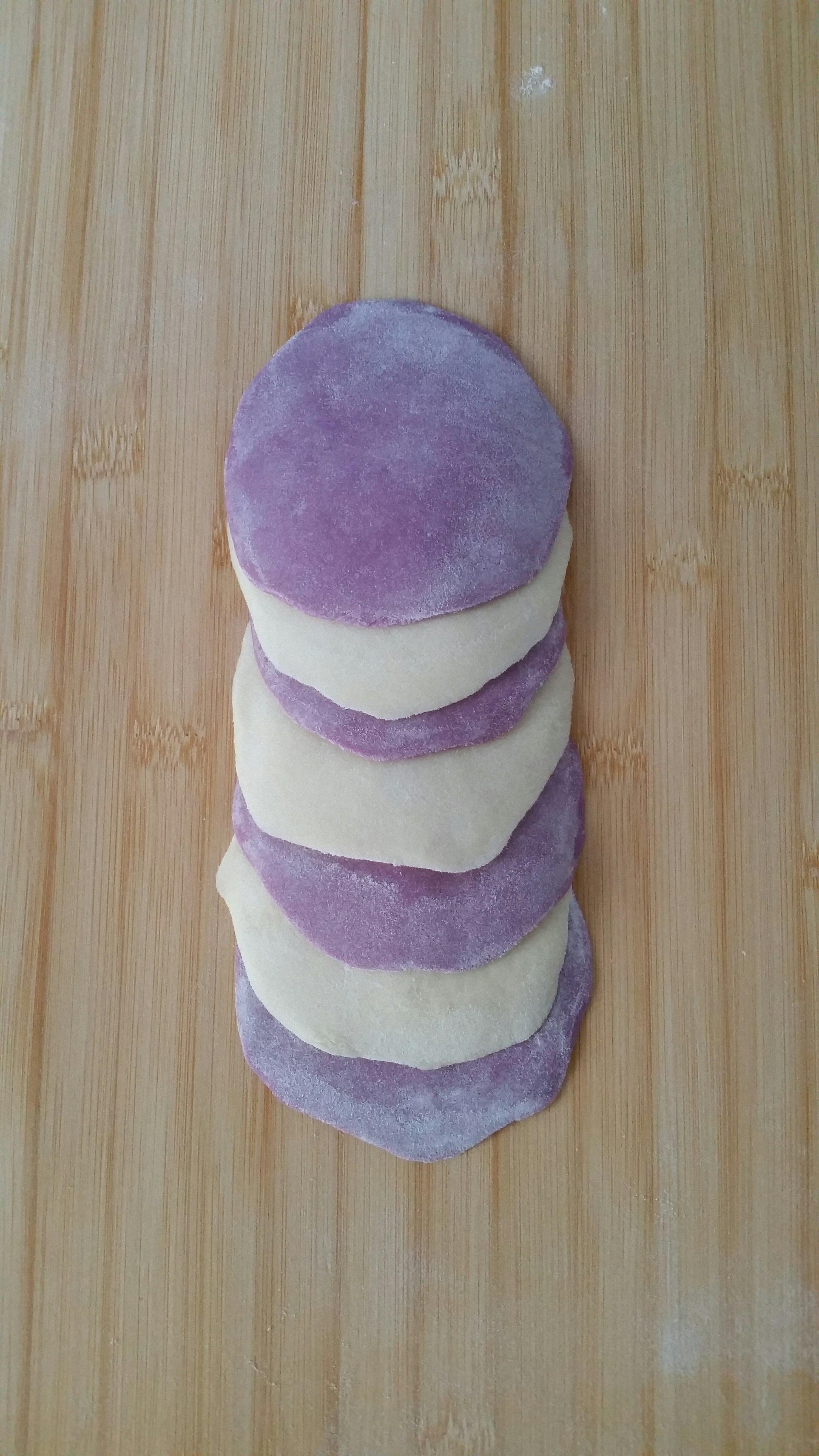 紫薯玫瑰花饅頭的做法 步骤25