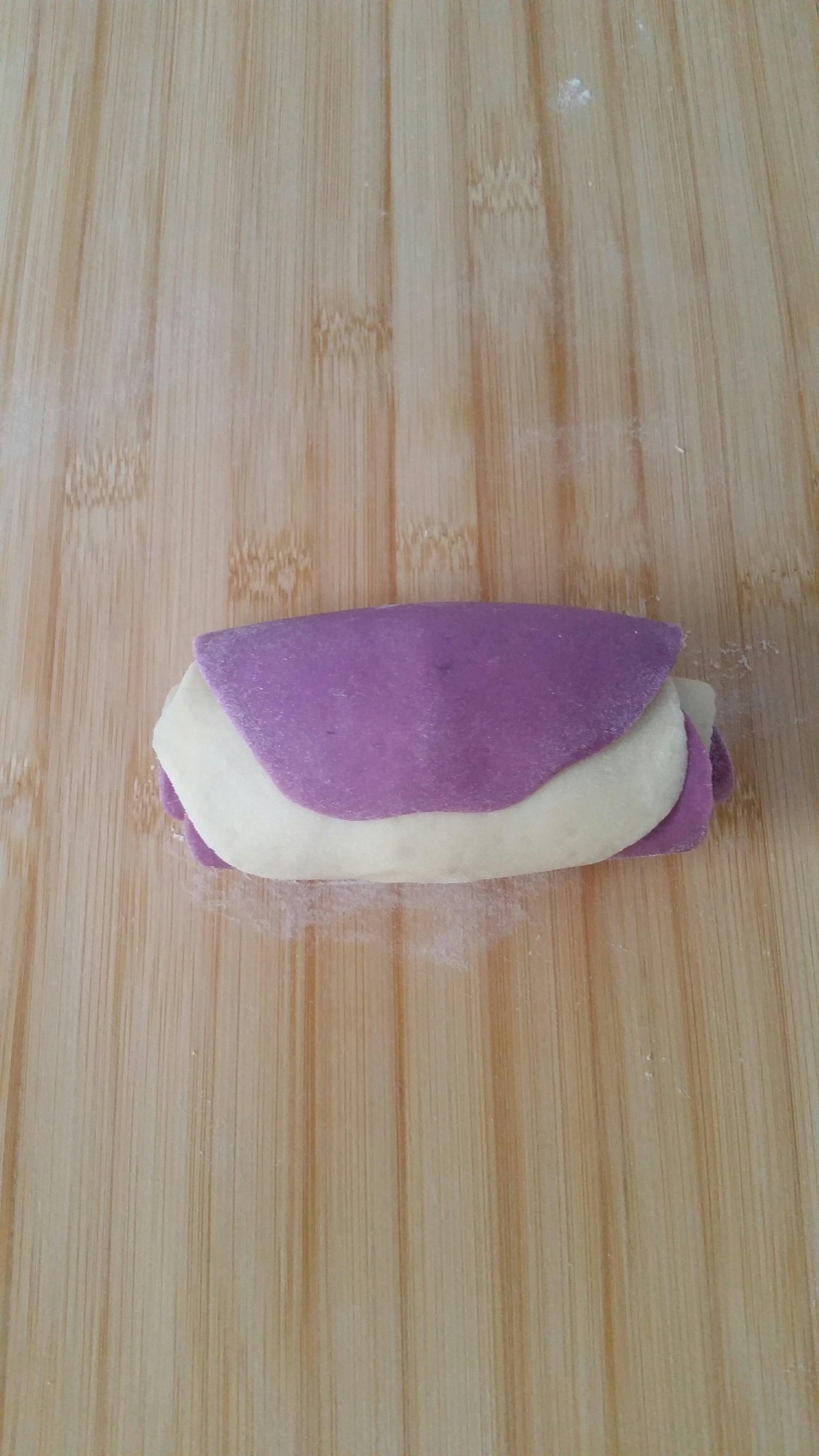 紫薯玫瑰花饅頭的做法 步骤27
