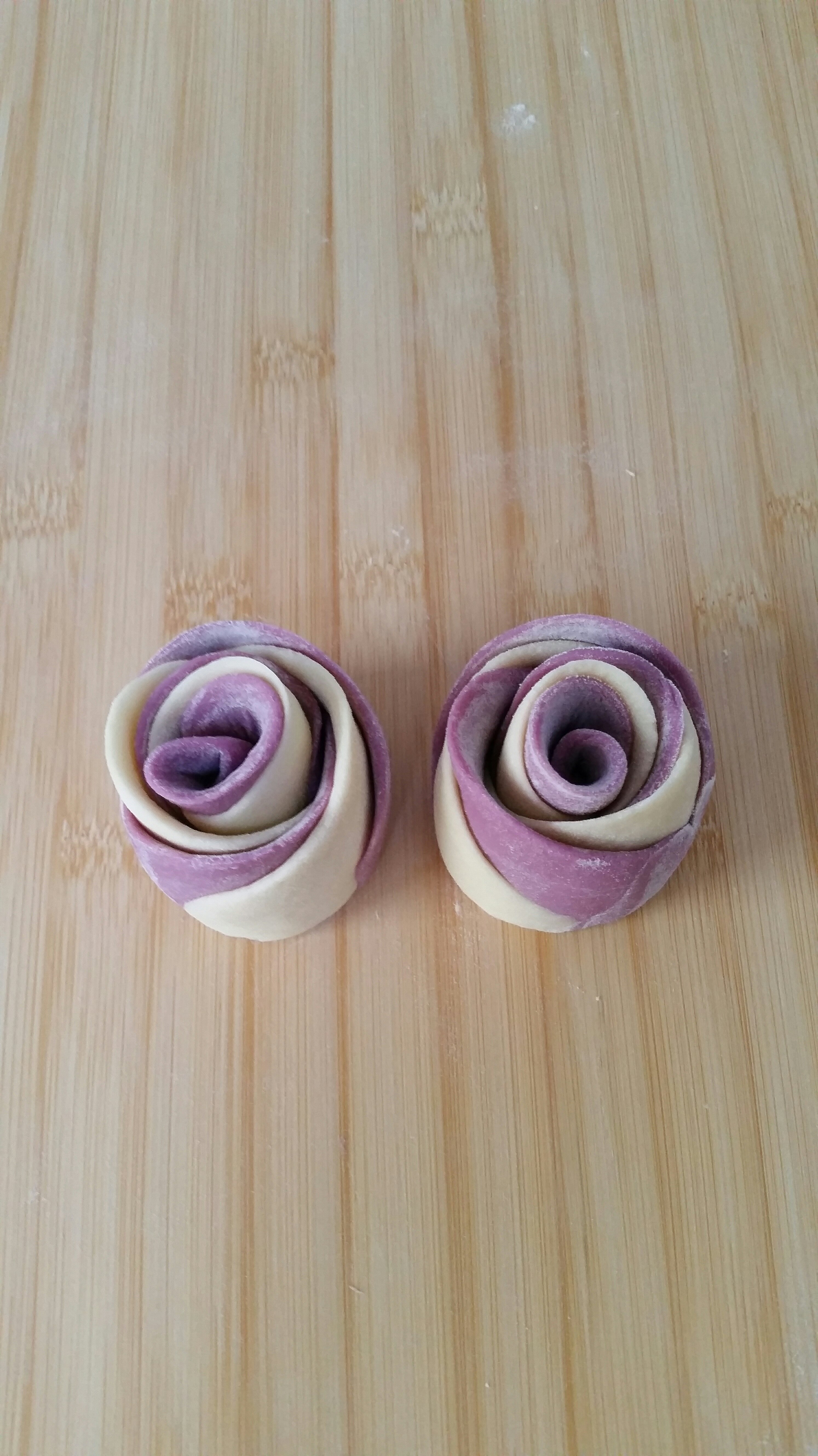 紫薯玫瑰花饅頭的做法 步骤29