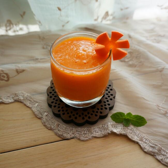 胡蘿蔔芒果汁的做法 步骤3