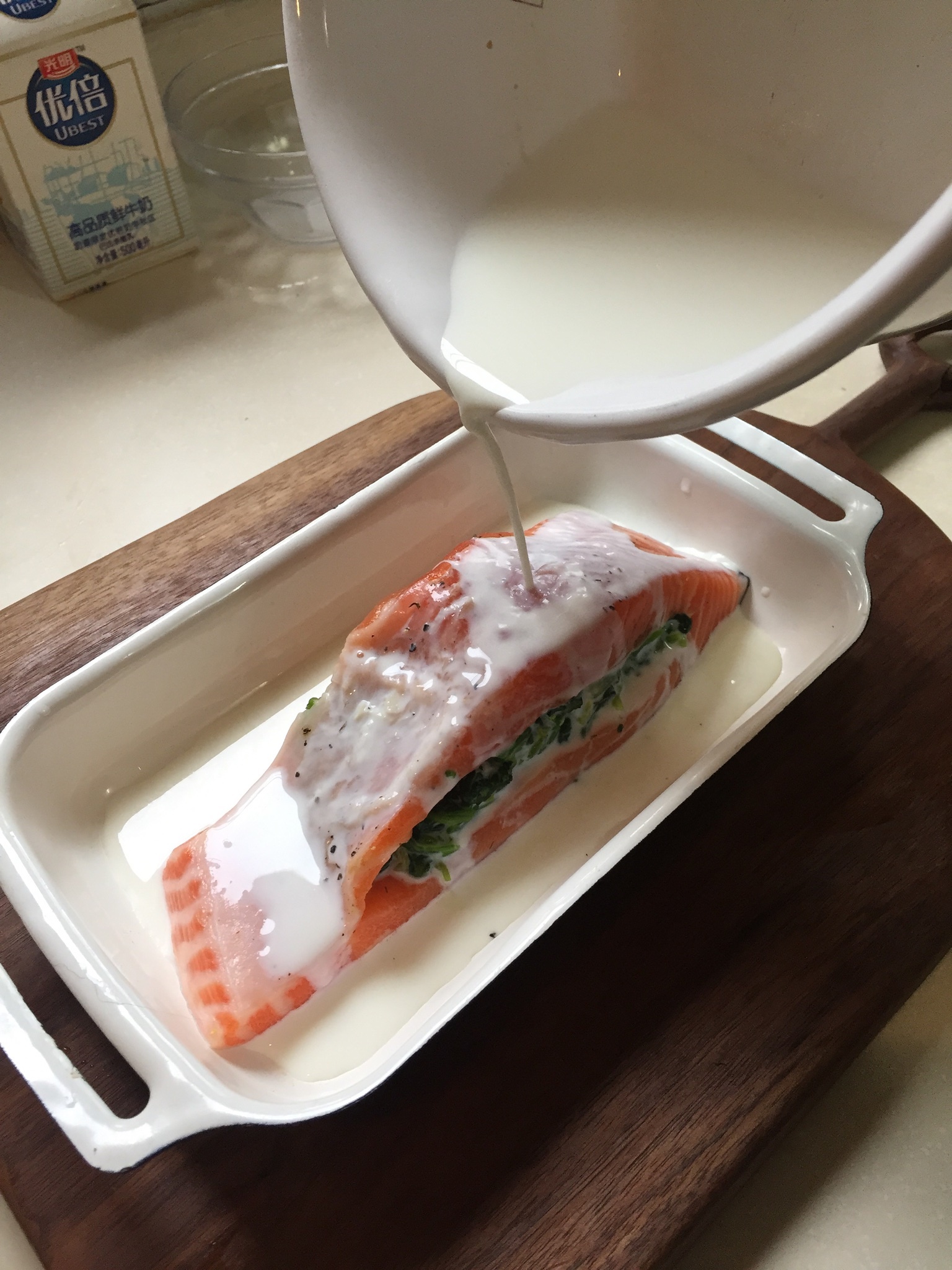 烤口袋三文魚的做法 步骤5