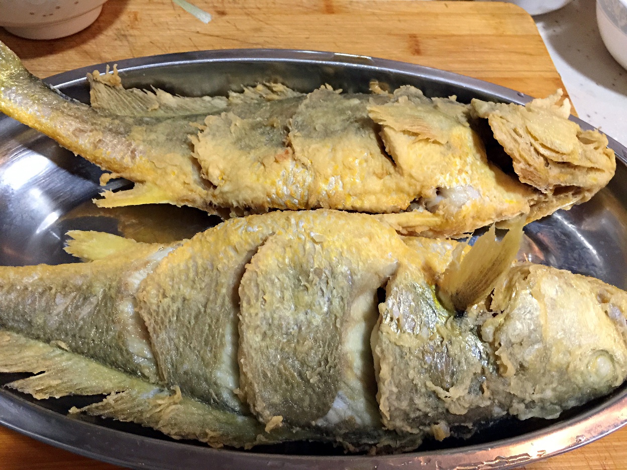 老丁的私房菜-紅燒黃花魚的做法 步骤4