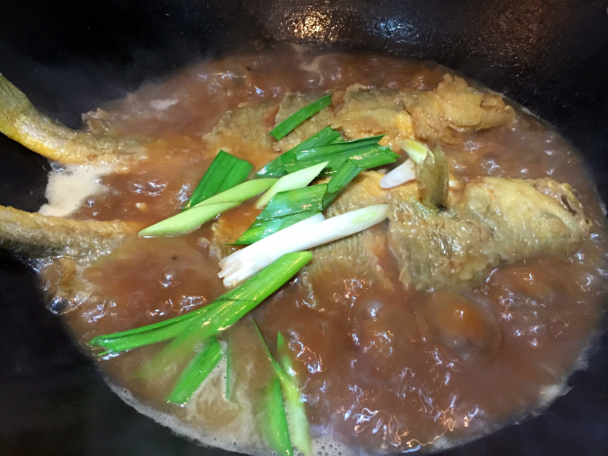 老丁的私房菜-紅燒黃花魚的做法 步骤7