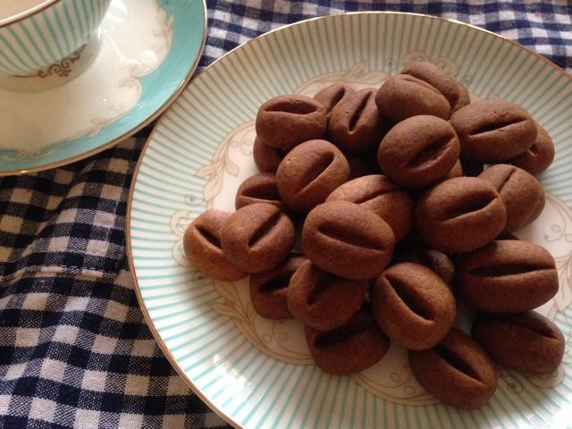 咖啡豆豆餅乾的做法 步骤5