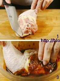 蜜汁醬烤雞腿的做法 步骤1