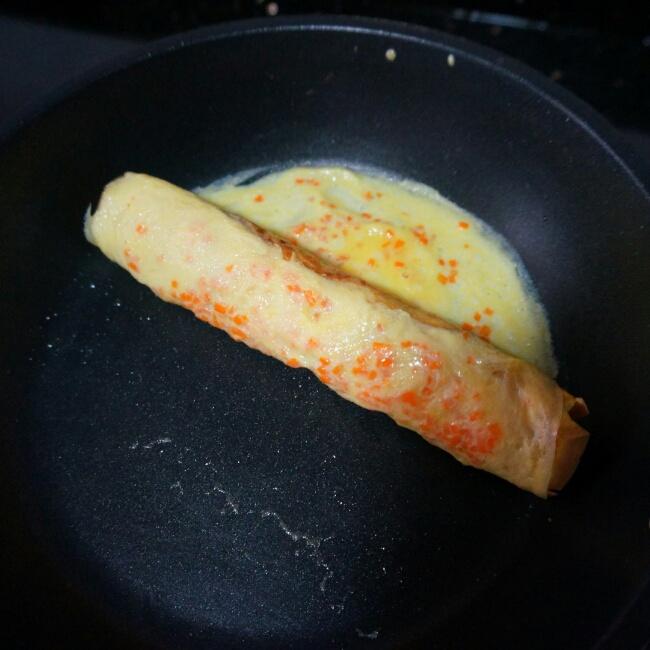 胡蘿蔔厚蛋燒的做法 步骤6