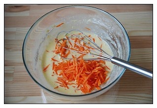 胡蘿蔔雞蛋餅的做法 步骤5
