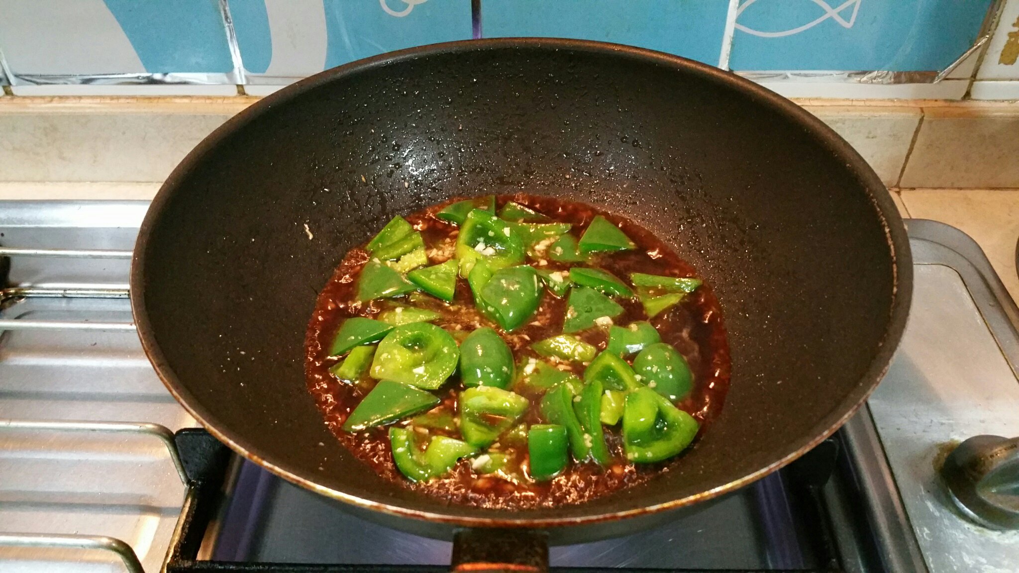 青椒炒肉片的做法 步骤8