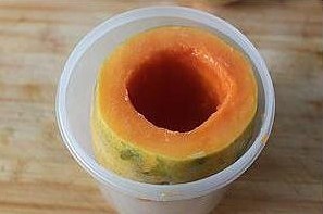 木瓜椰奶凍的做法 步骤5