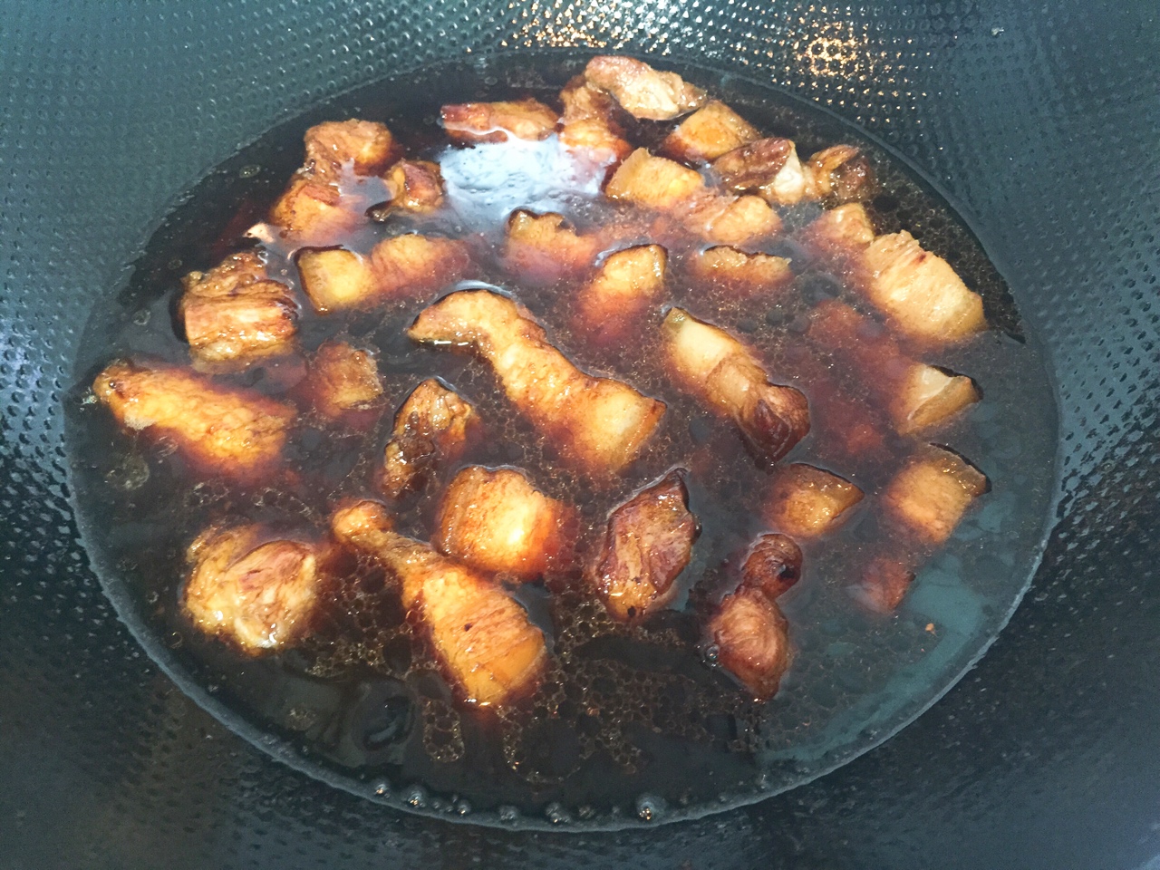 黃花菜燒肉的做法 步骤5