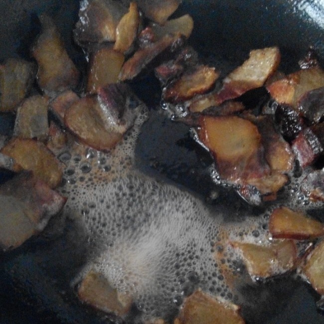 幹鍋萵筍臘肉的做法 步骤7