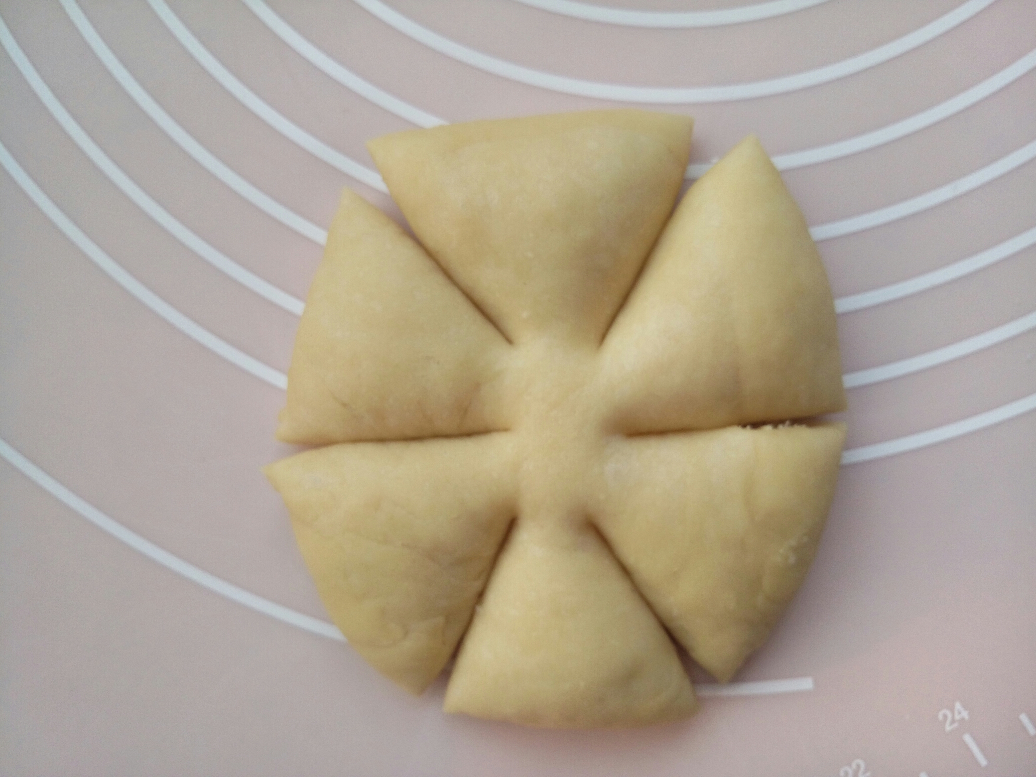 椰絲菊花面包的做法 步骤7
