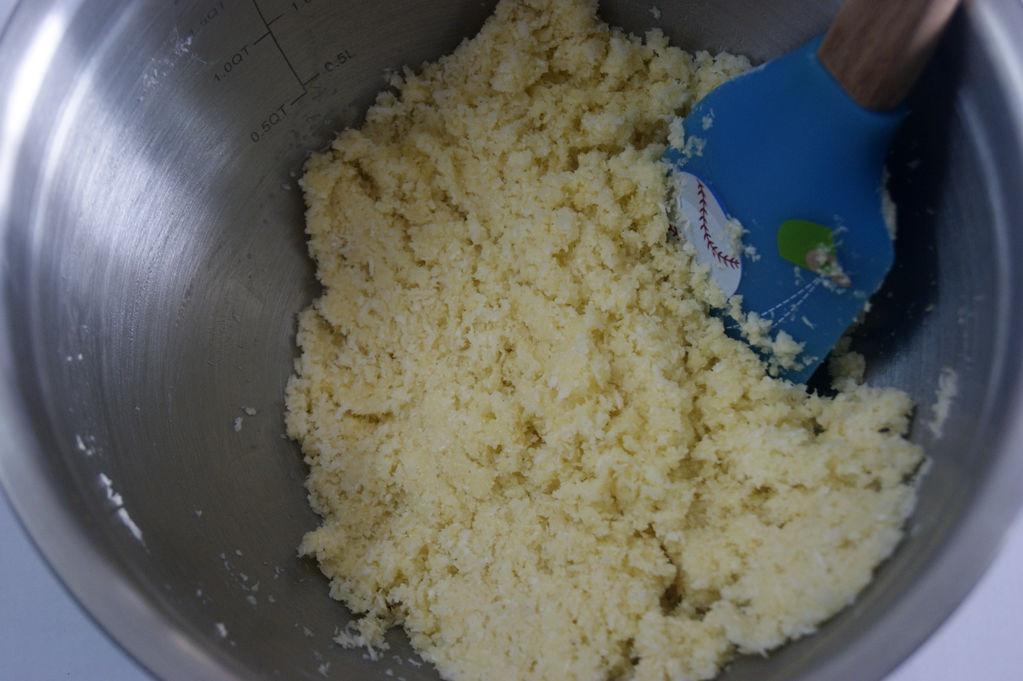 椰蓉菊花面包（湯種）的做法 步骤2