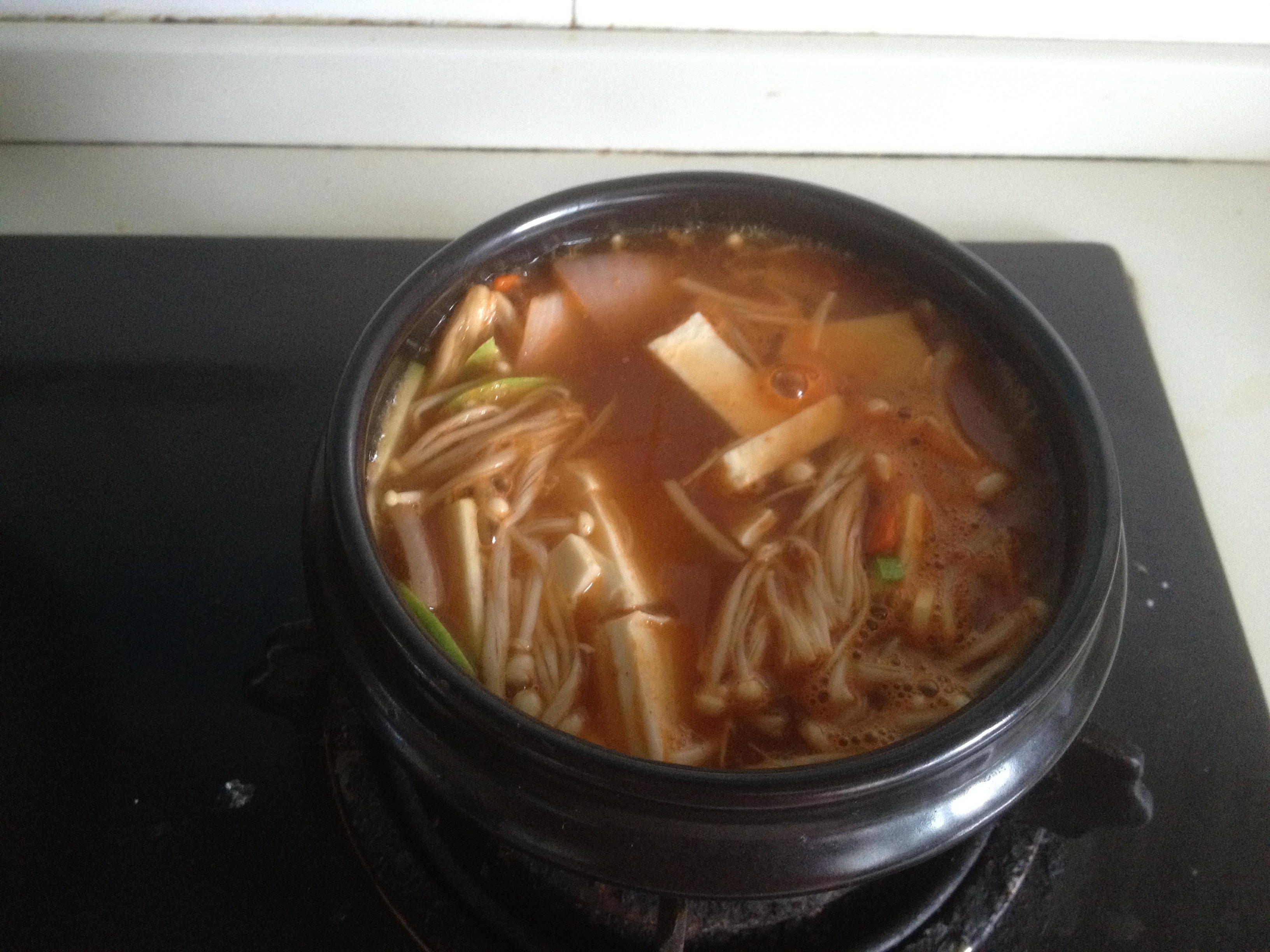 韓國料理——大醬湯的做法 步骤6
