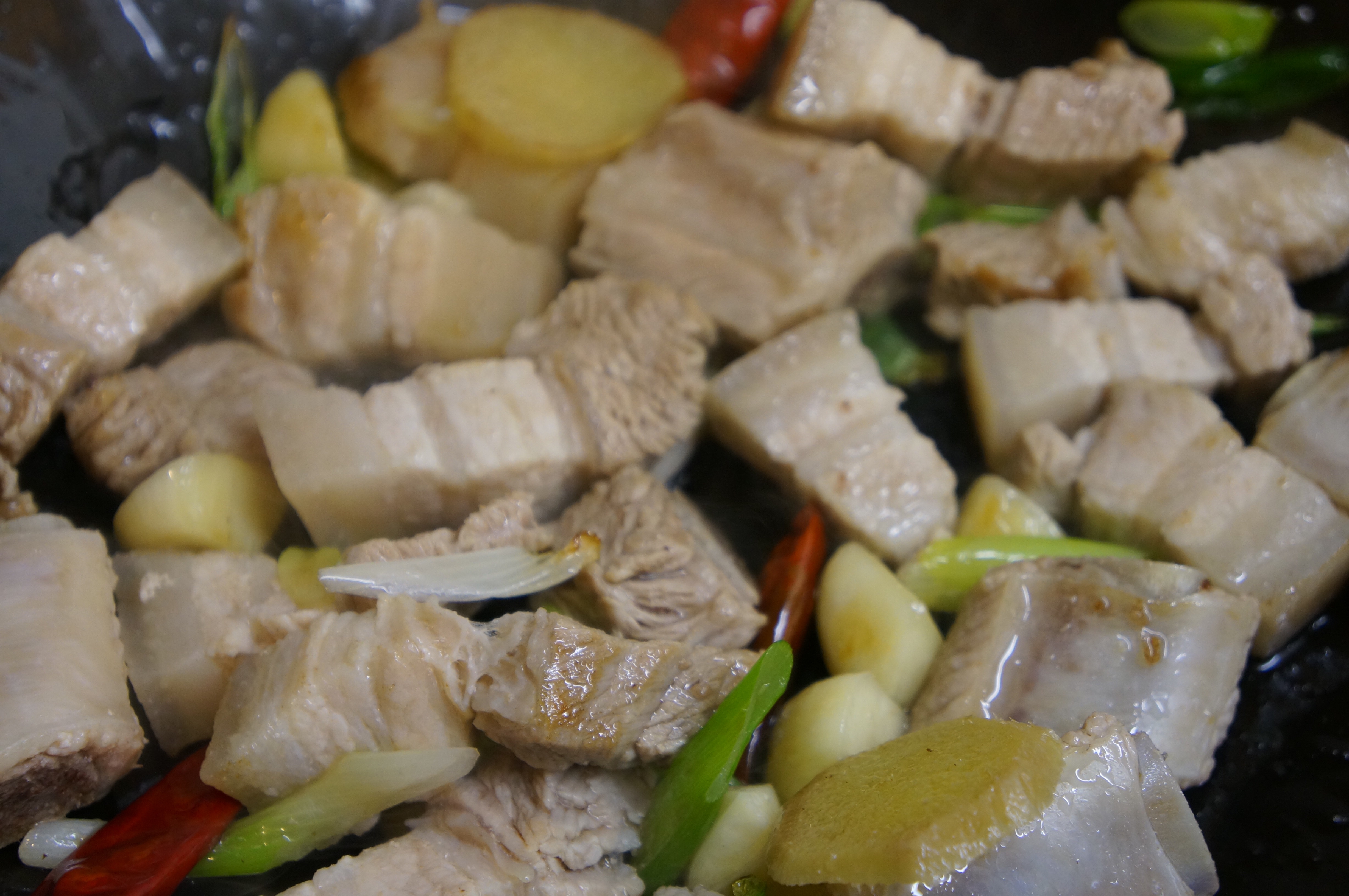 『媽媽的料理』素雞燒肉的做法 步骤7