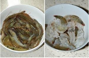 火腿鮮蝦粥的做法 步骤2
