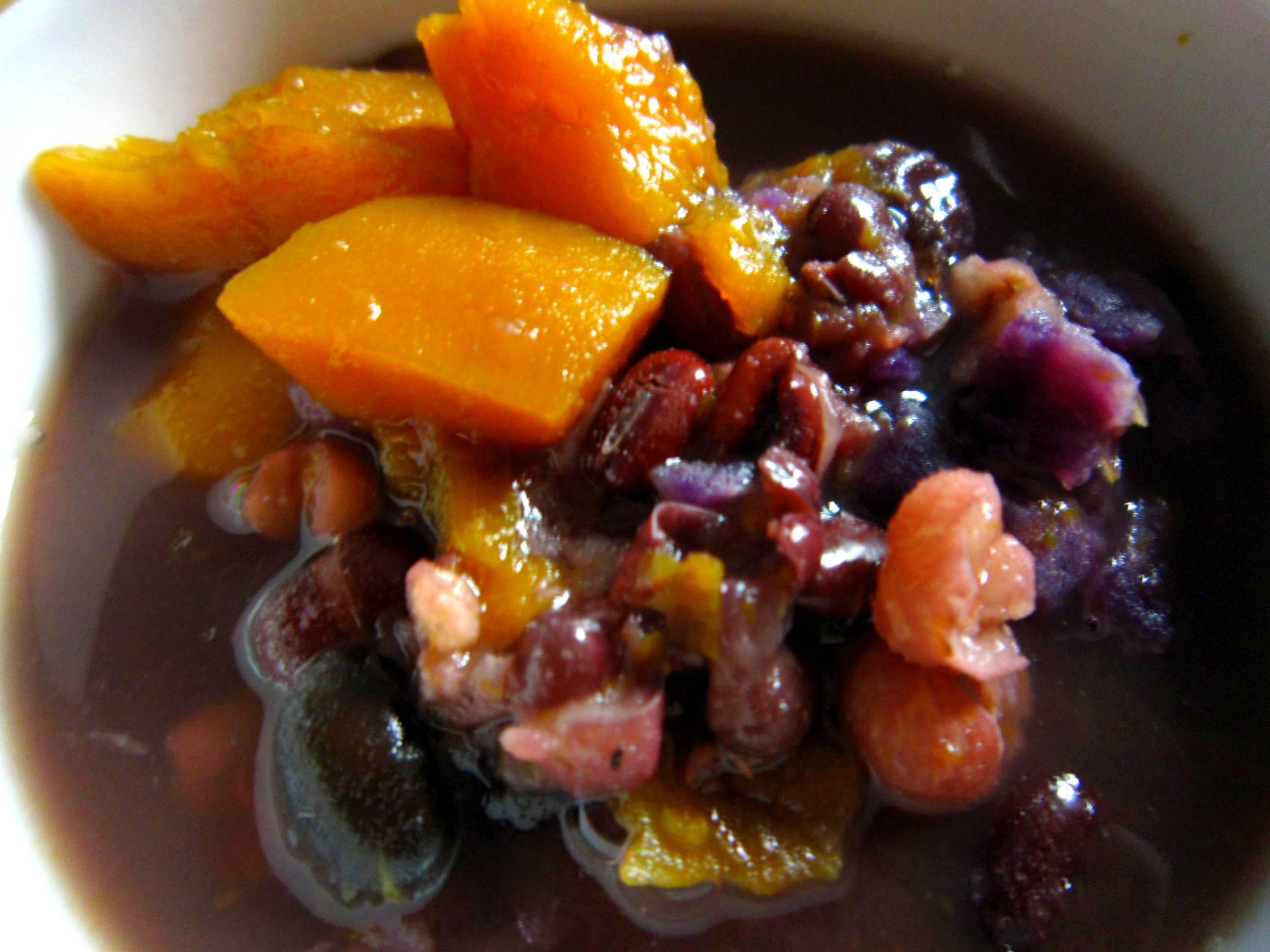 紅豆薏仁紫薯南瓜粥的做法 步骤3