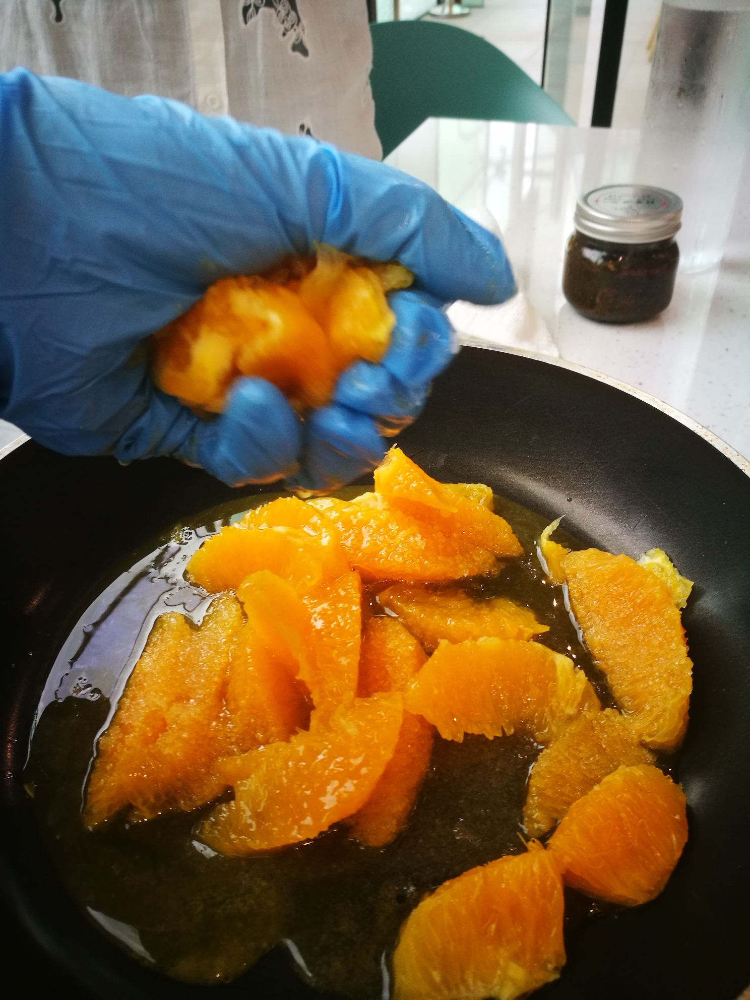 香煎（鴨）鵝肝配香橙醬的做法 步骤5