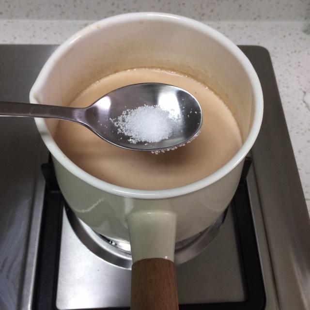 簡易版蒙古奶茶（鹹奶茶）的做法 步骤5