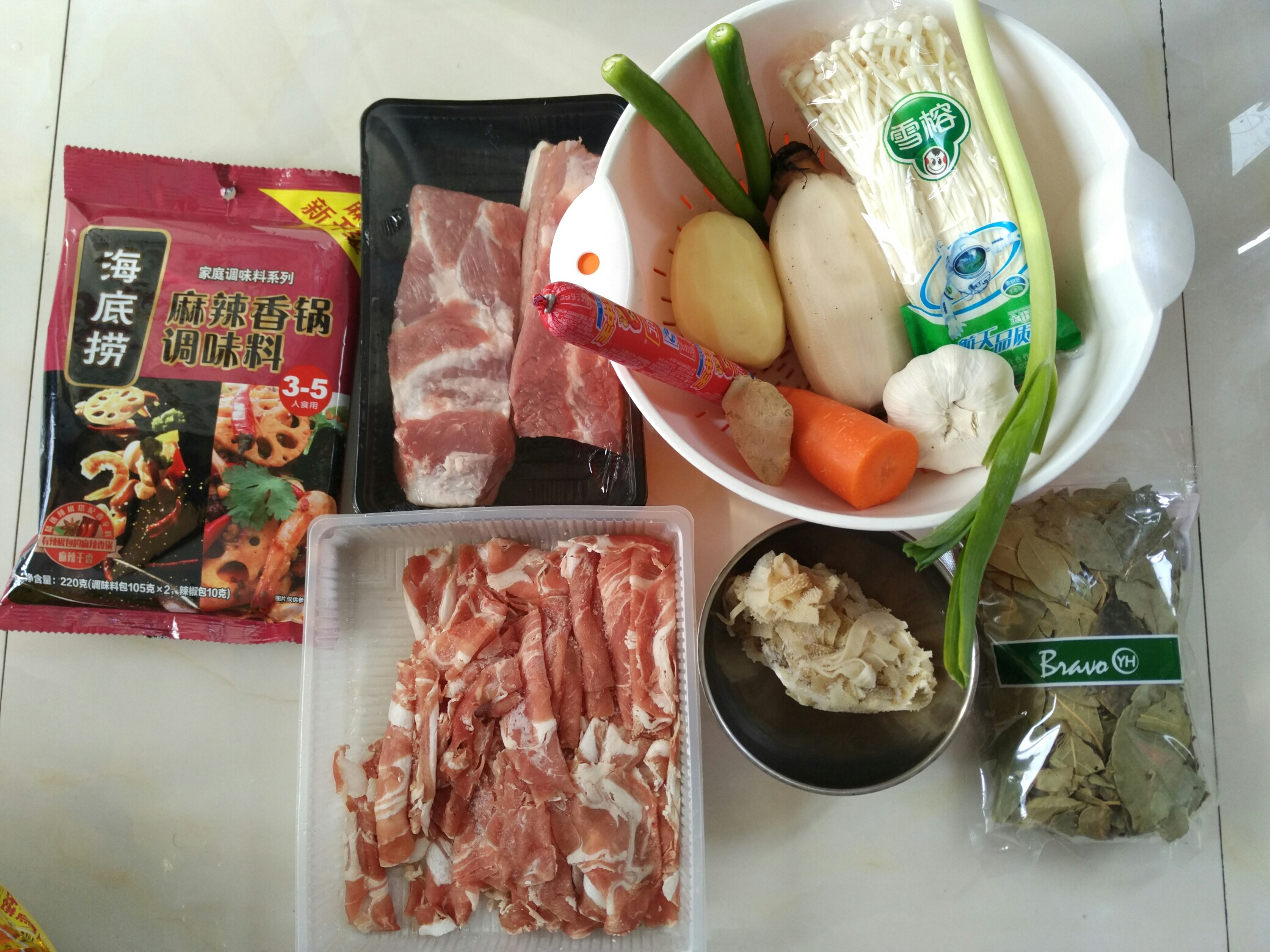 超下飯的麻辣幹鍋的做法 步骤1