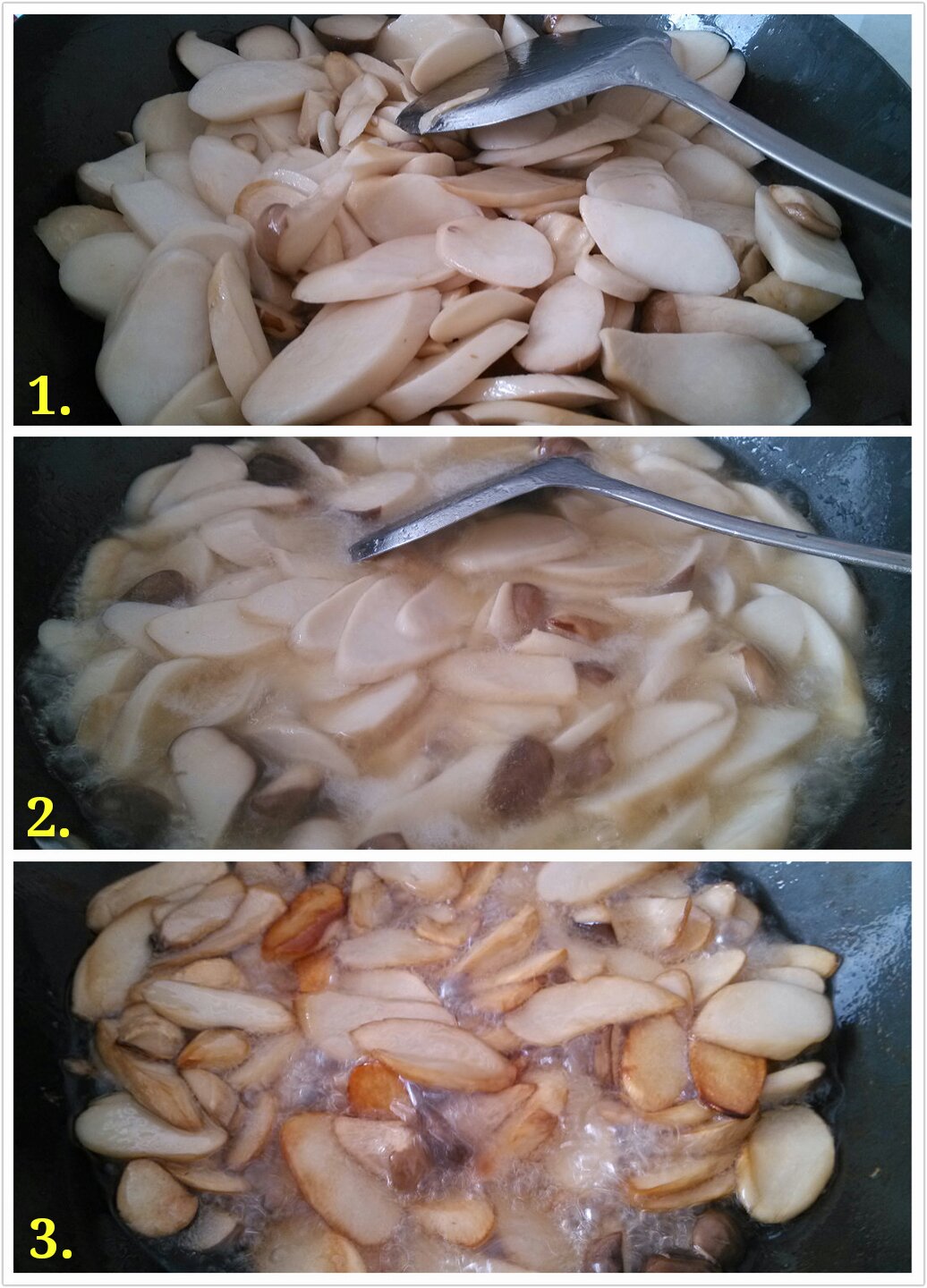 紅椒素炒杏鮑菇的做法 步骤4