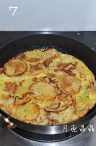 西班牙土豆煎蛋餅的做法 步骤7