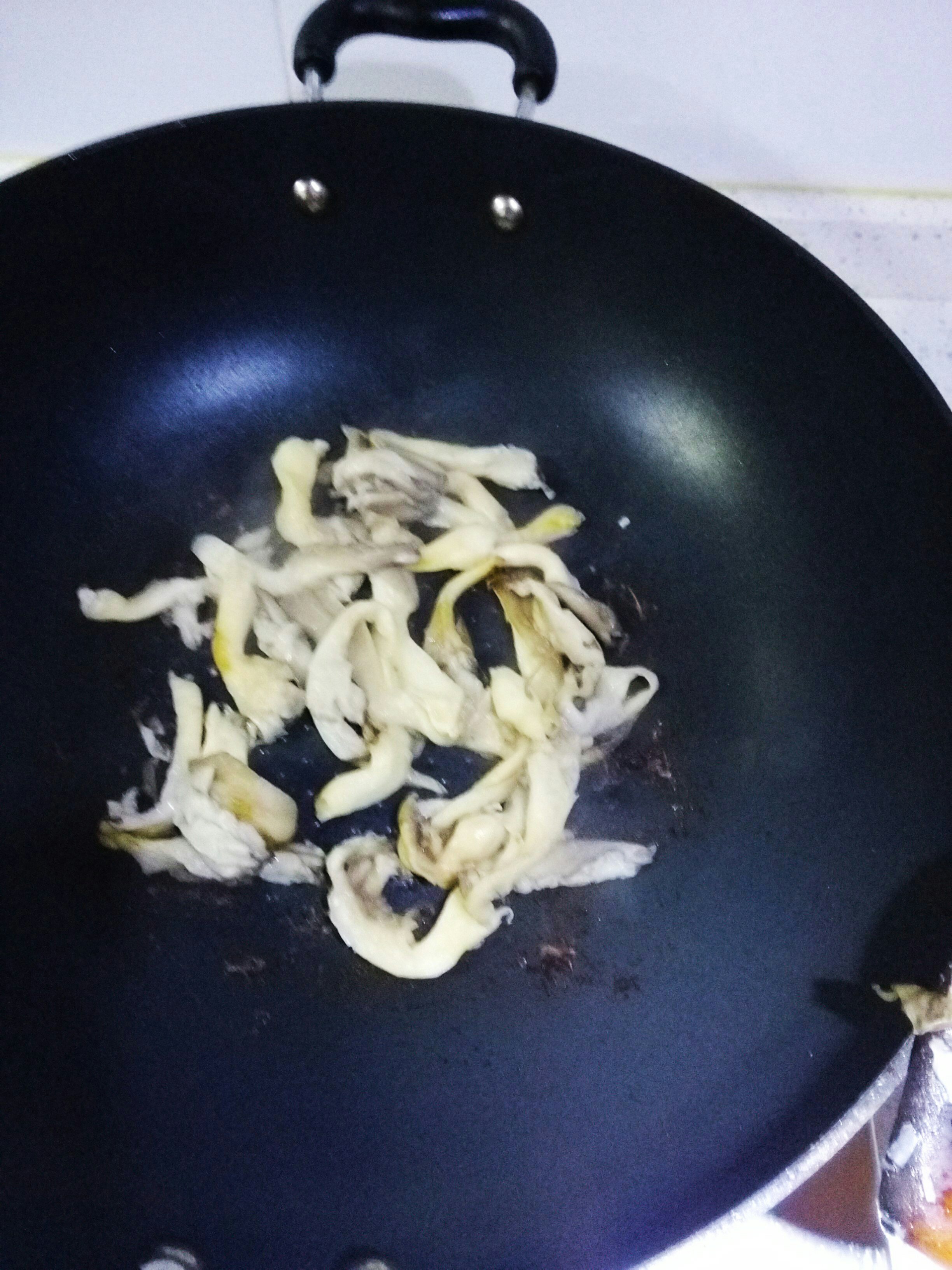 平菇豌豆尖的做法 步骤1