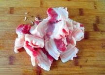 幹豆角燉粉條五花肉的做法 步骤2