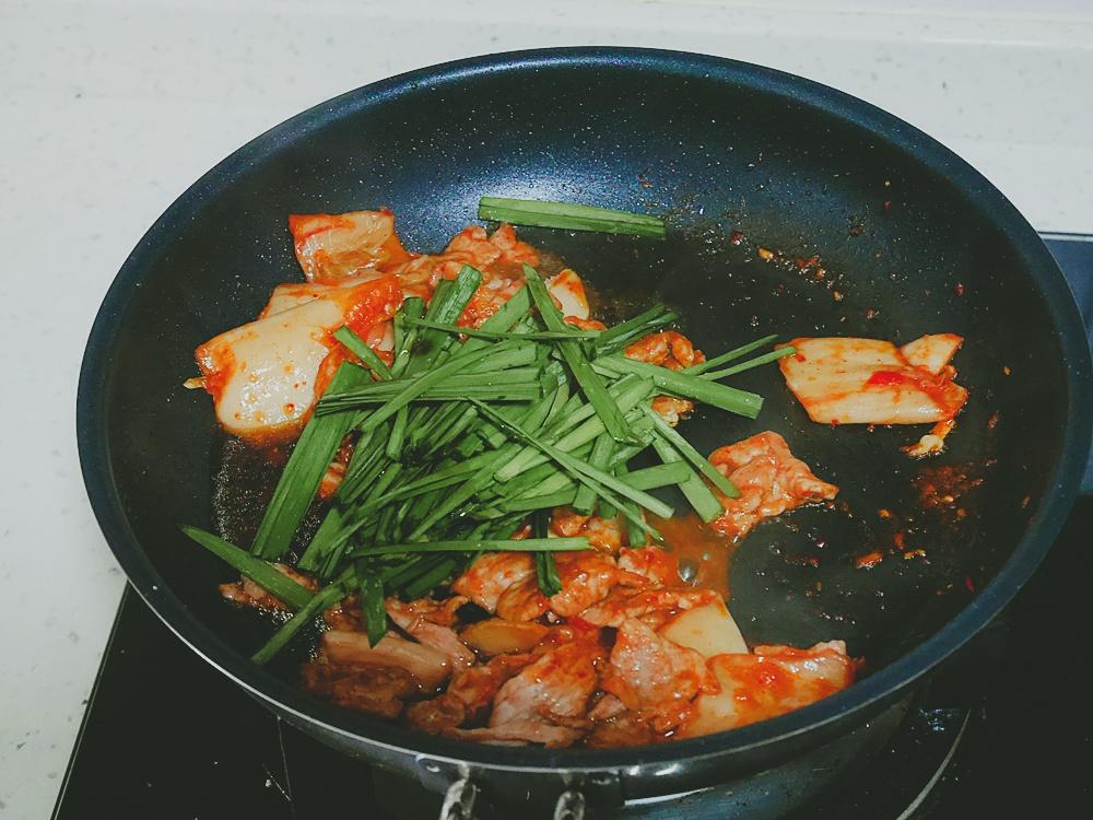 豬肉泡菜蓋飯的做法 步骤7