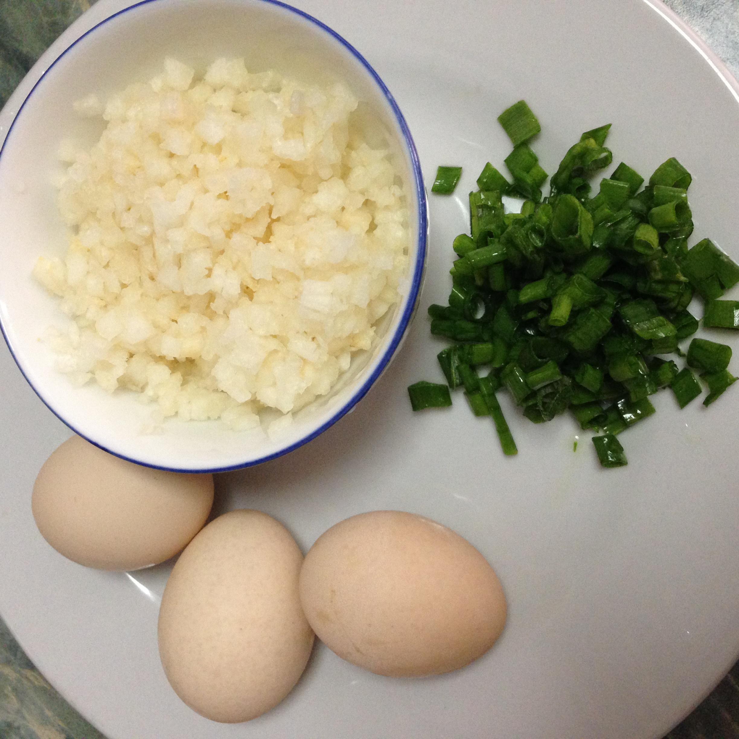 乾貝絲炒蛋的做法 步骤3