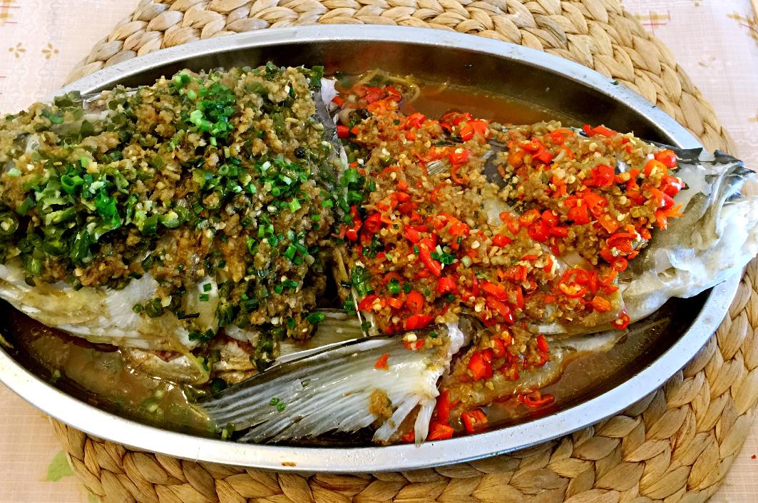 老丁的私房菜-剁椒魚頭的做法 步骤10