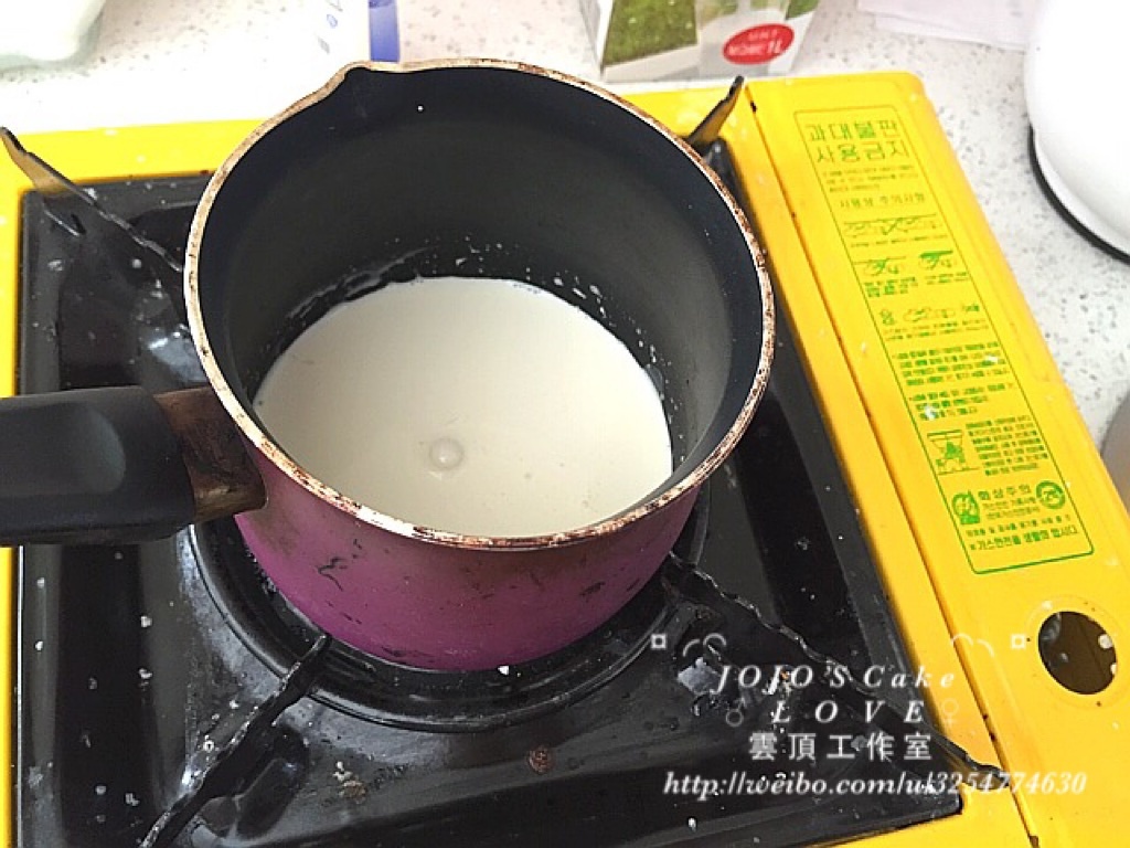 抹茶蜜豆冰淇淋（手工版）的做法 步骤3