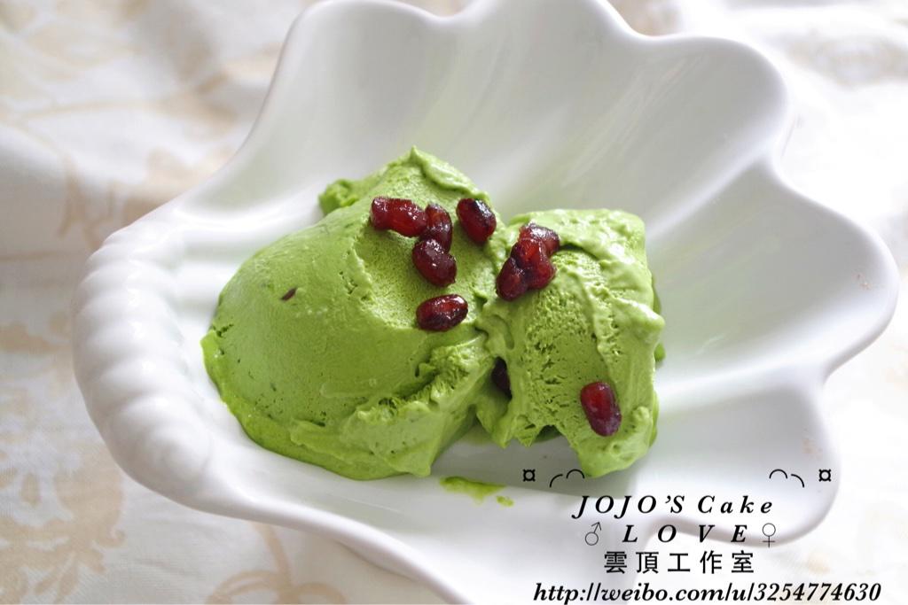 抹茶蜜豆冰淇淋（手工版）的做法 步骤10