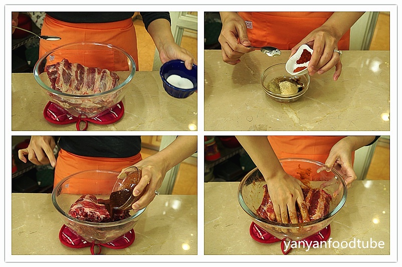 烤排骨 Roast Pork Ribs -yanyanfoodtube的做法 步骤2